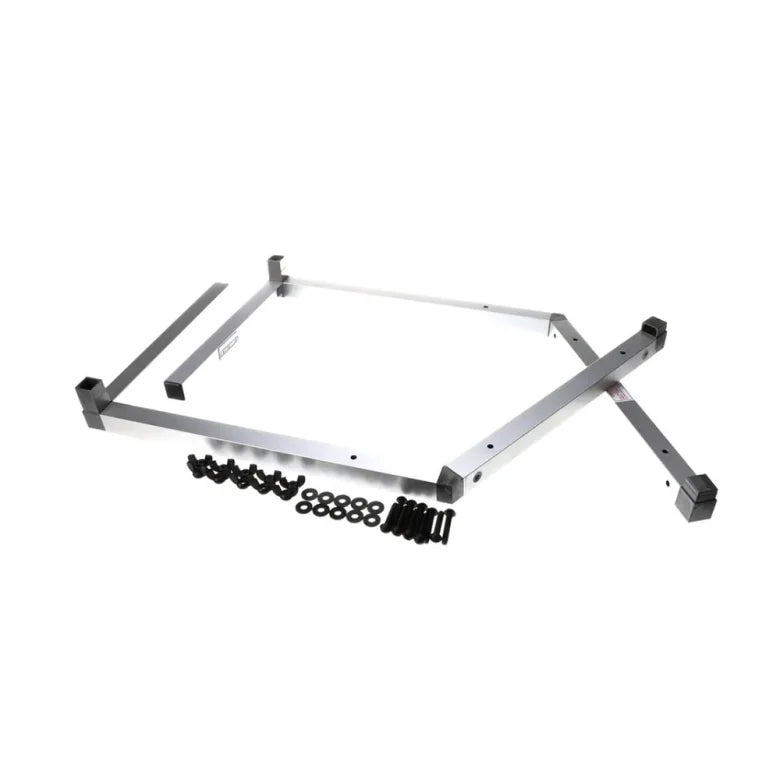Carlisle 984823 Silver Standard Sneeze Guard Legs, Single-Sided