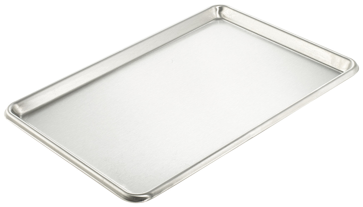 Winco SXP-1318 1/2-Size Stainless Steel Open Bead Sheet Pan, 13"x18"