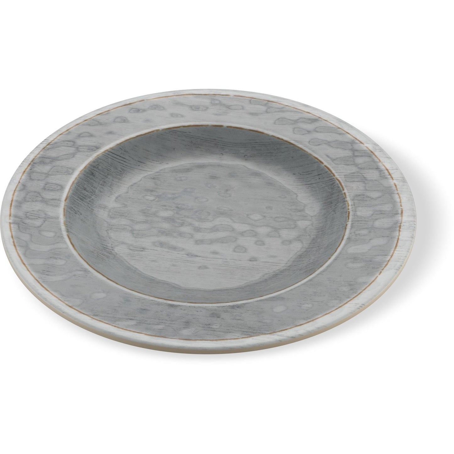 Carlisle 6400218 9" Smoke Grove Melamine Salad Plate