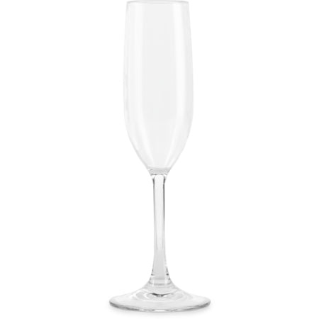 Carlisle 564407 6 oz Clear Polycarbonate Alibi Champagne Flute