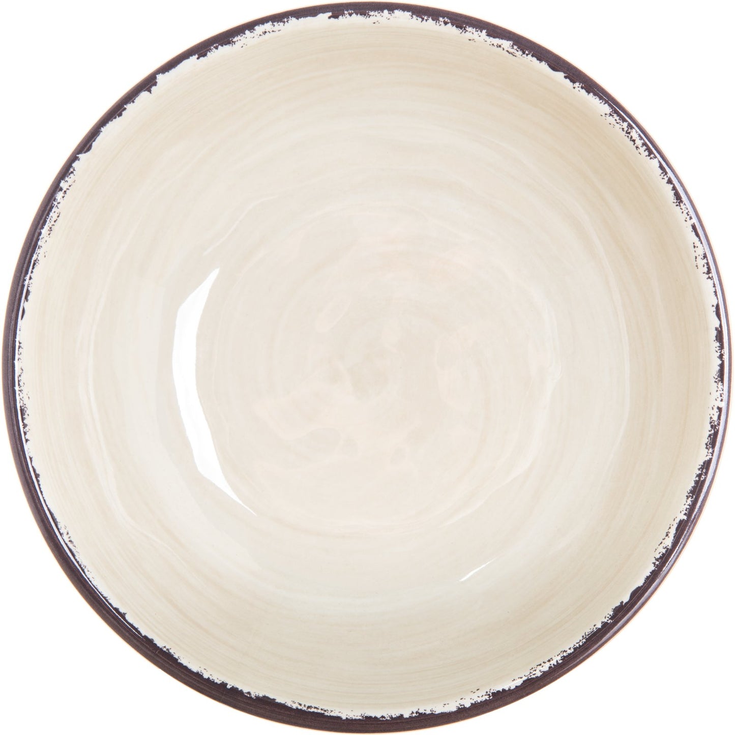 Carlisle 5401953 32 oz Sweet Cream Mingle Melamine Cereal Bowl