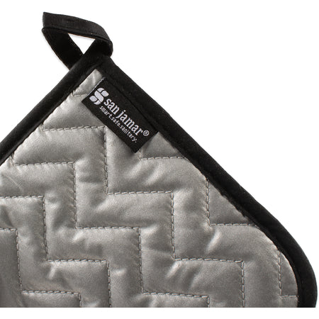 San Jamar 802SPH White Poly/Cotton Blend