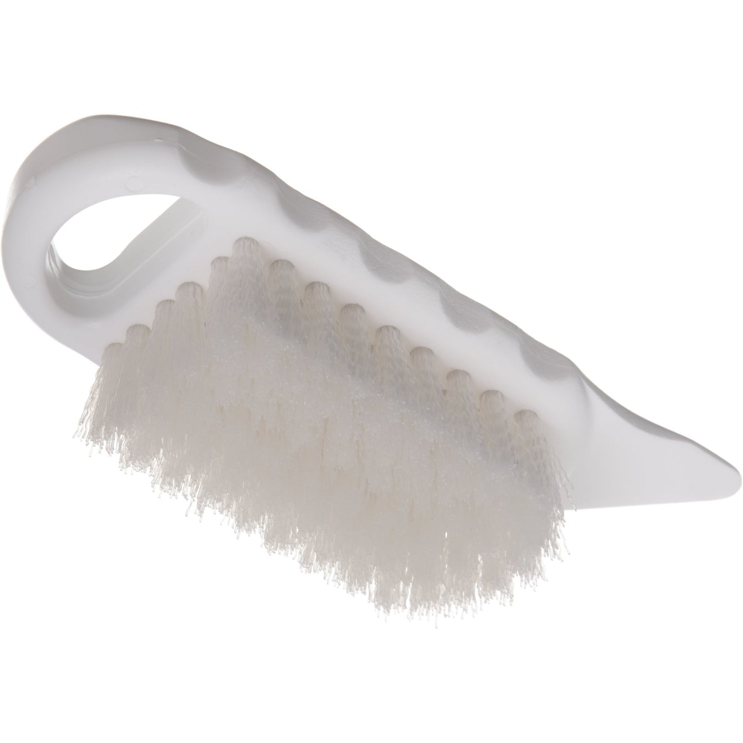 Carlisle 4041202 5-3/4" White Sparta Potato Brush with Medium Stiff Polyester Bristles