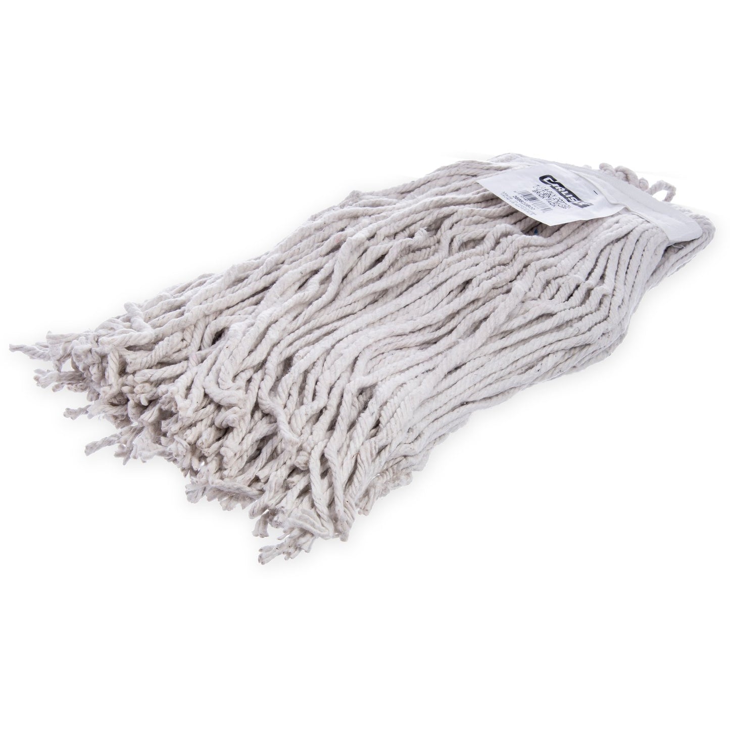 Carlisle 369819B00 5" White Cotton #32 X-Large Cut-End Mop