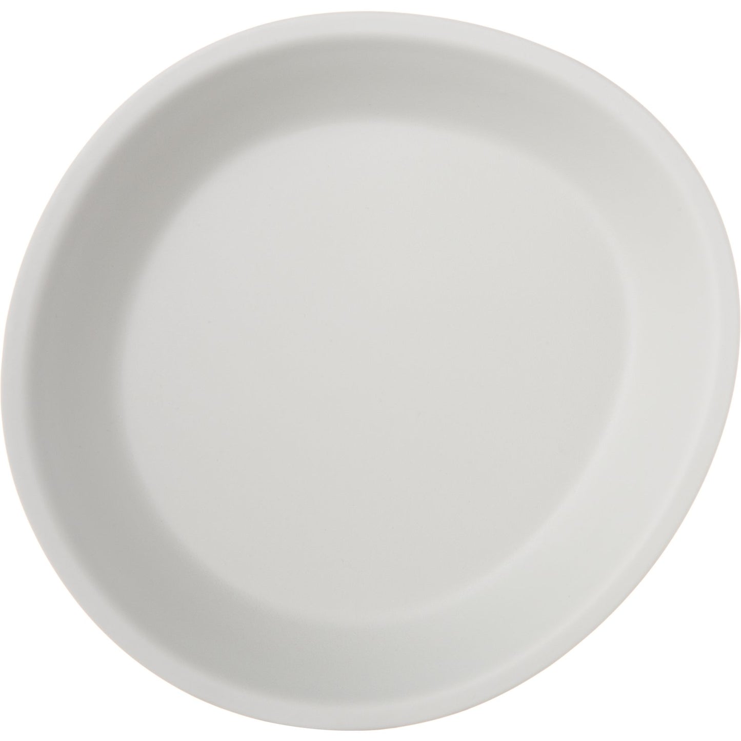 Carlisle 5310123 10" Cement Ridge Melamine Coupe Plate
