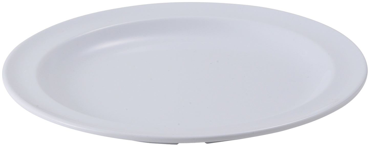 Winco MMPR-8W 7-7/8" White Melamine Plates
