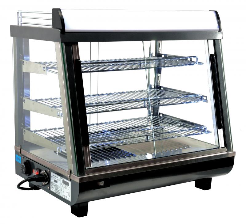 Omcan 40003 96 L 26" Display Warmer with Front and Back Doors