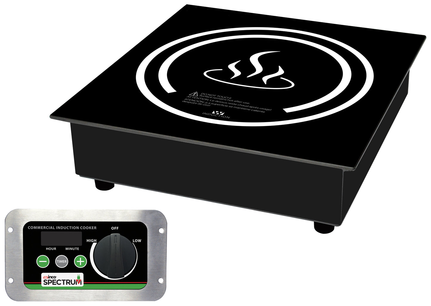 Winco EIDS-18C Commercial Drop-In Induction Cooker