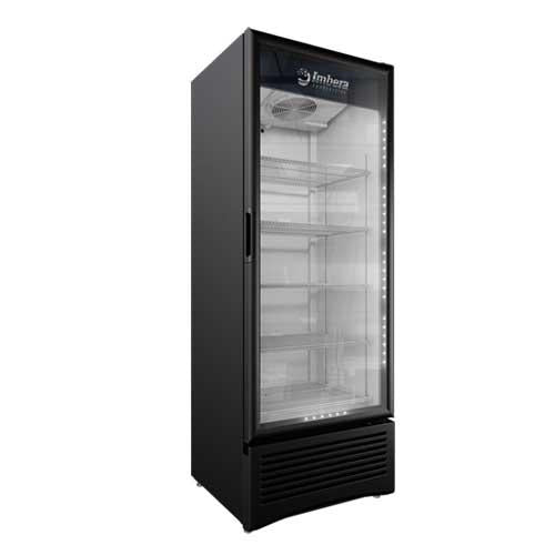 Omcan 41161 19.2 cu.ft. 29.5-inch Single Swing Glass Door Refrigeration