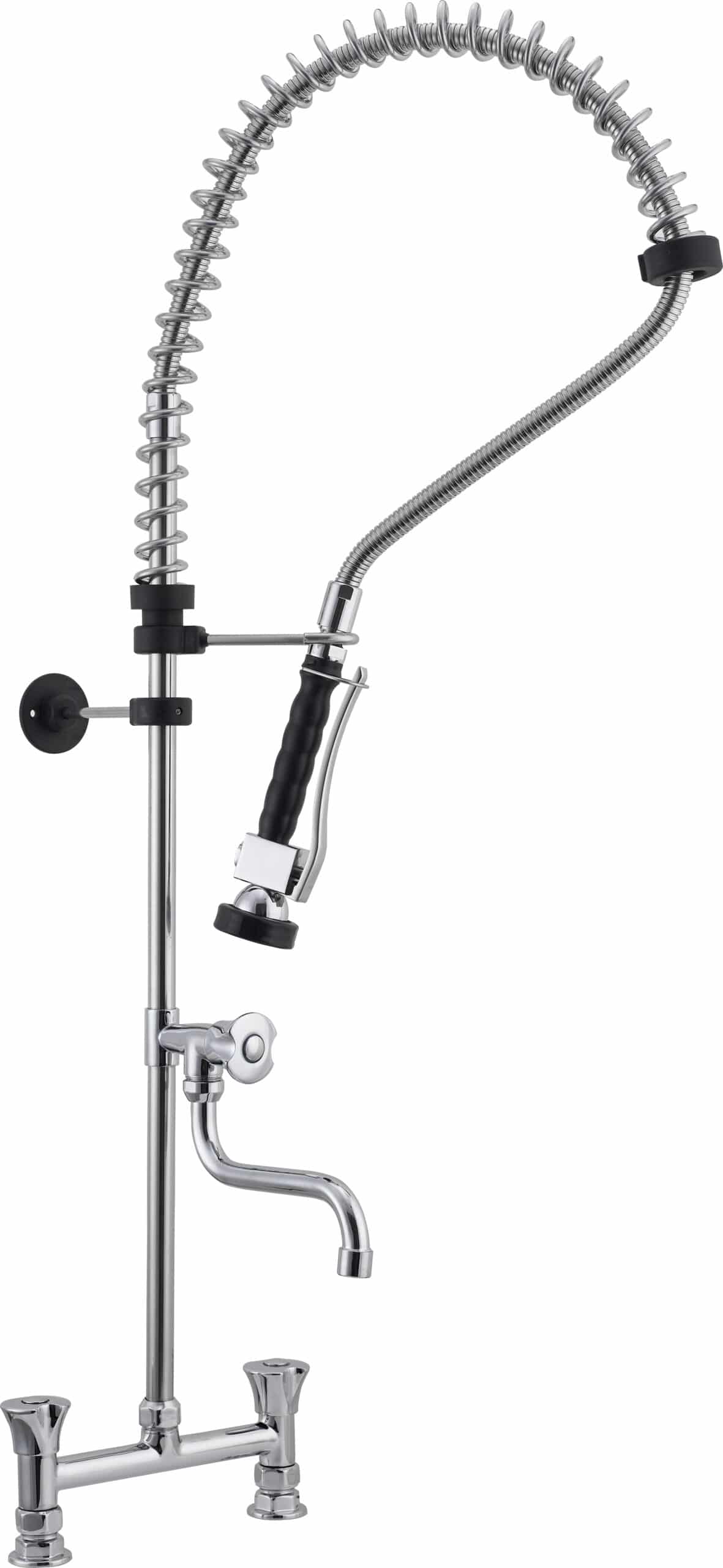 LIVA 105.021.033 Commercial Deck-Mount Pre-Rinse Faucet