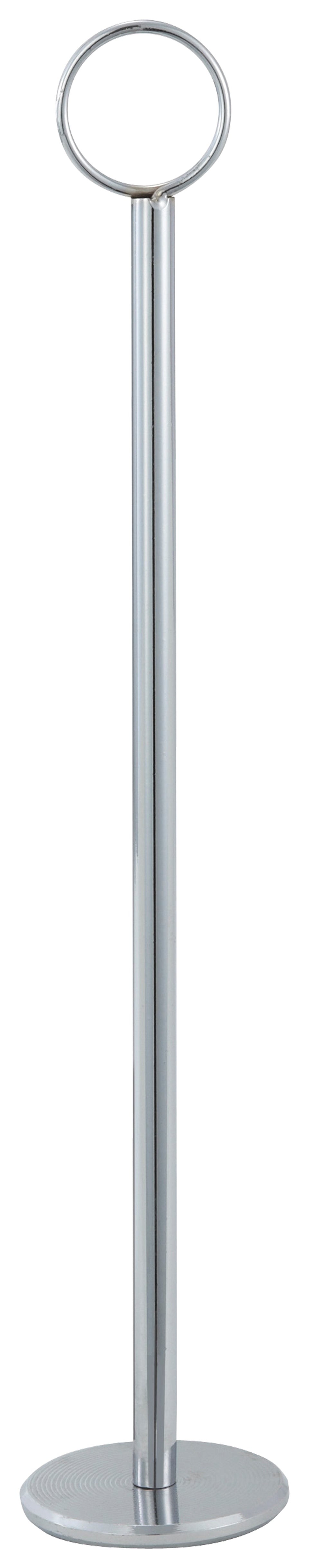 Winco TBH-12 12" Chrome Table Number Holder