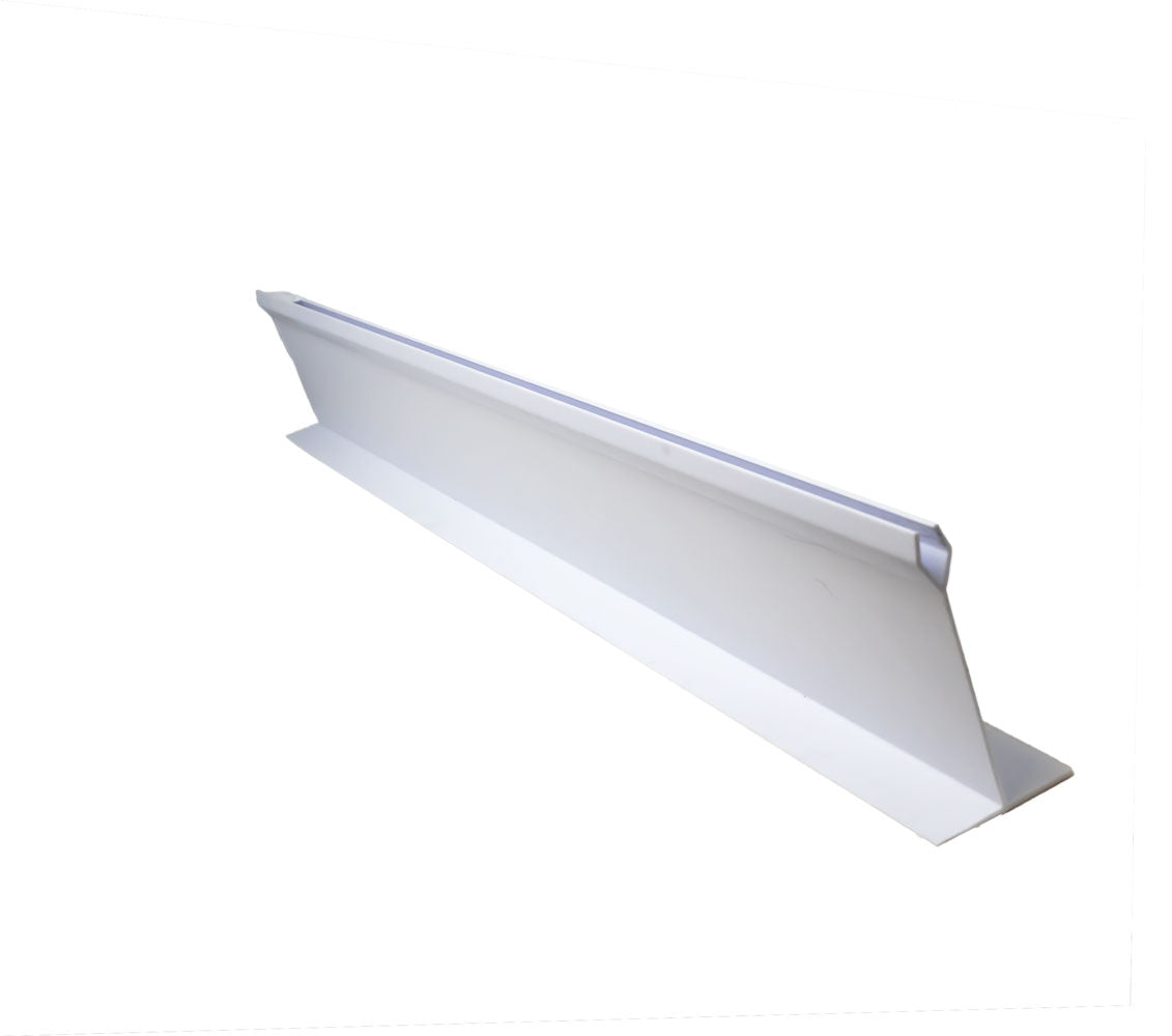 Omcan 10791 3" x 30" Solid White Parsley Holder