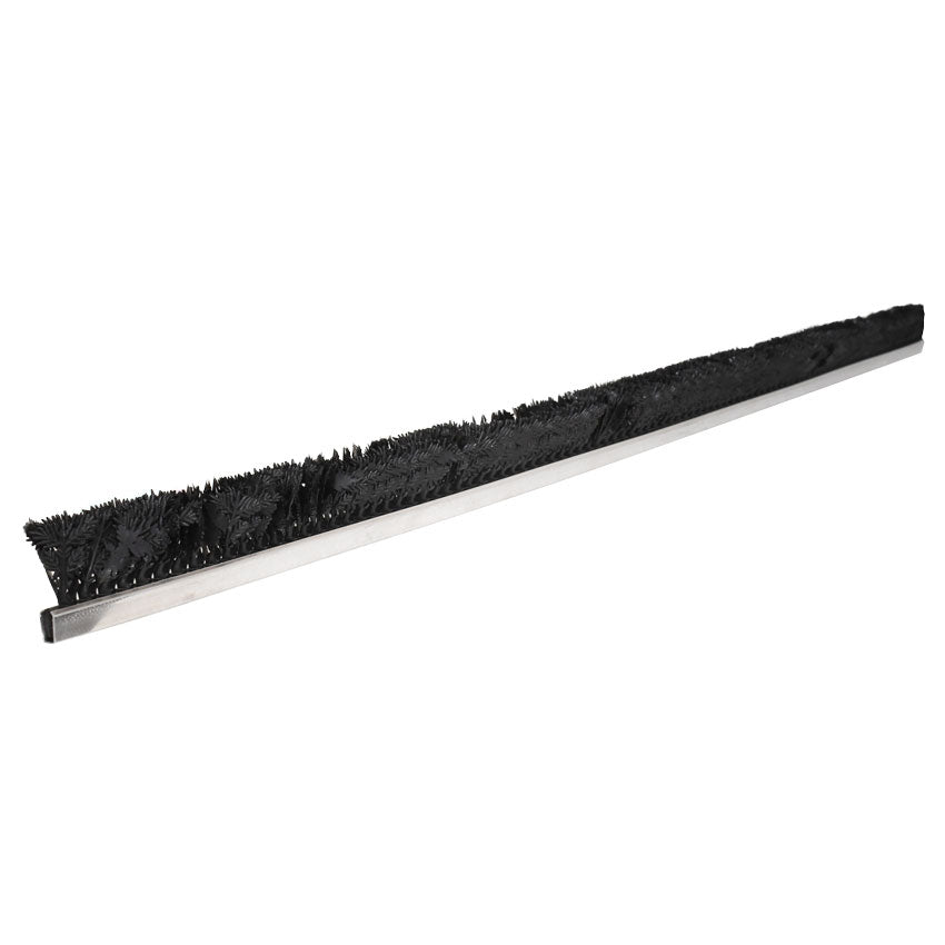 Omcan 10796 1" x 30" Black Parsley Runner with Clip