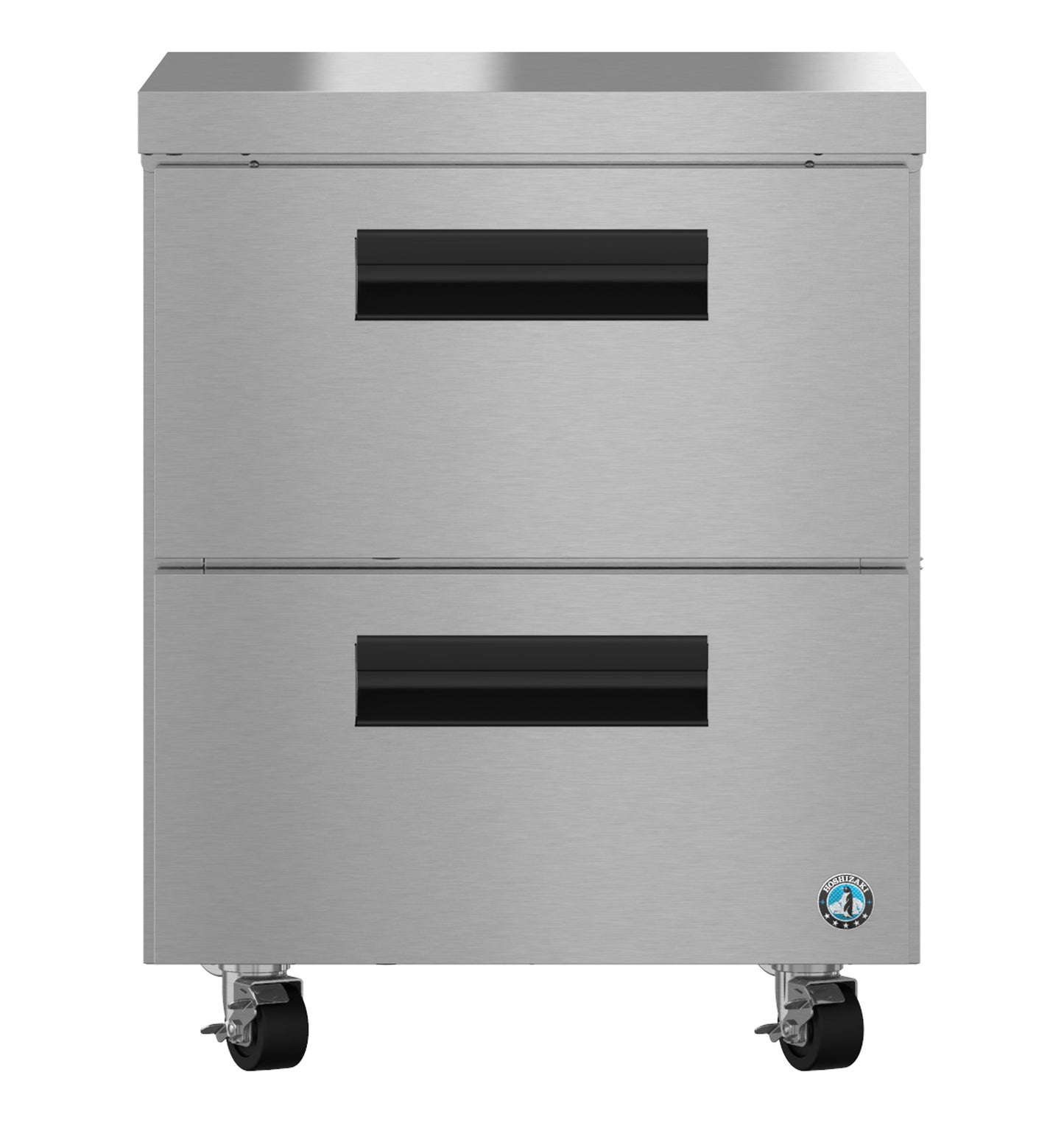 Hoshizaki UF27B-D2 One Section Stainless Drawers Undercounter Freezer
