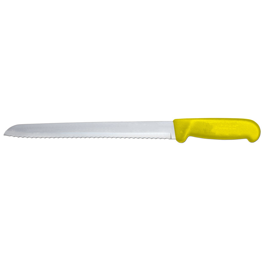 Omcan 12627 8-inch Yellow Polypropylene Handle Slicer Narrow Blade Knife