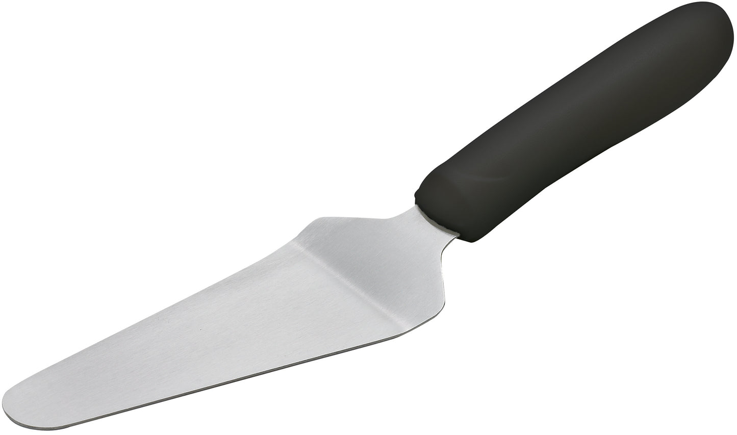 Winco TKP-51 Black Polypropylene Handle Pie Server w/ Offset, 4-5/8" x 2-3/8" Blade