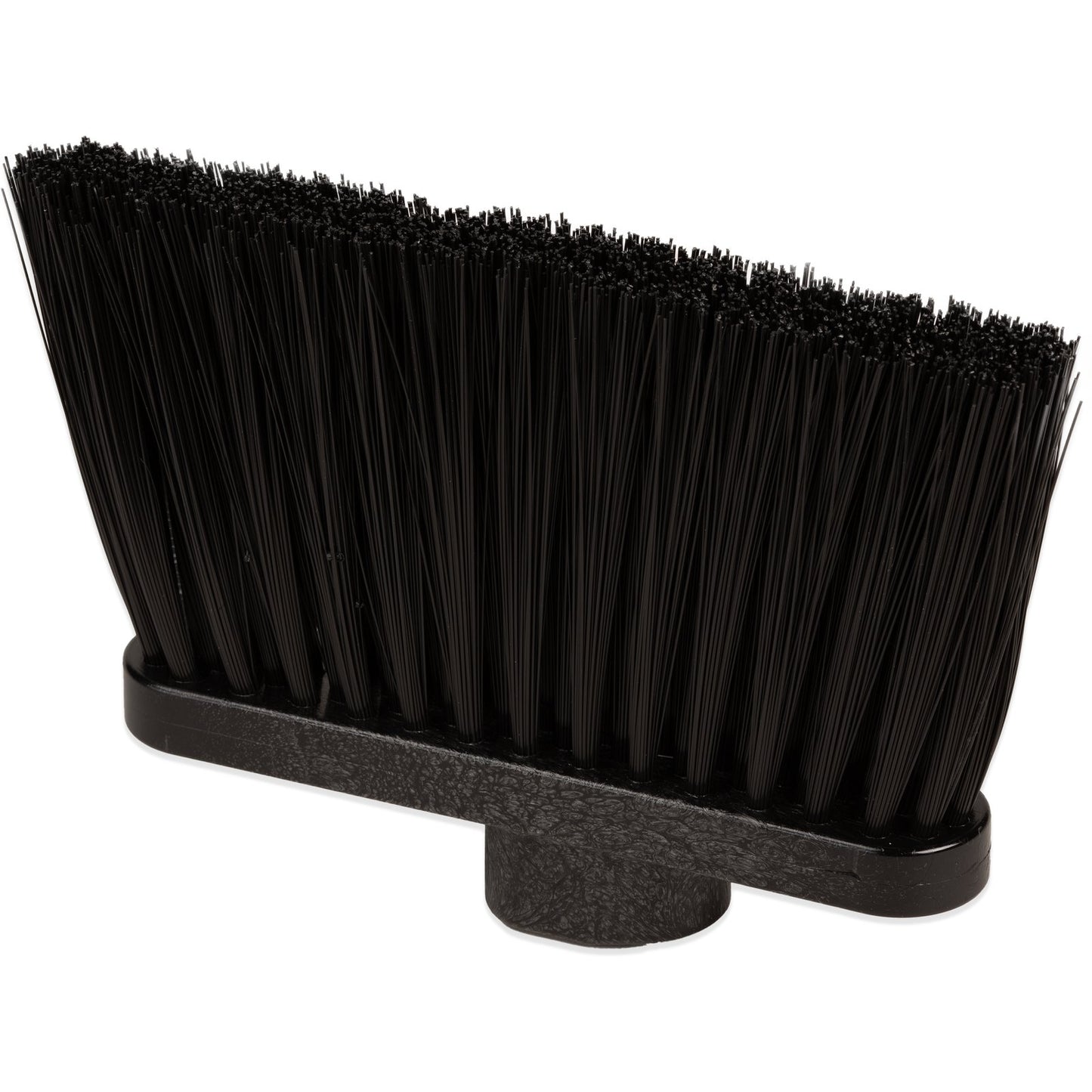 Carlisle 3685403 4" Black Duo Sweep Light Industrial Broom (Head Only)
