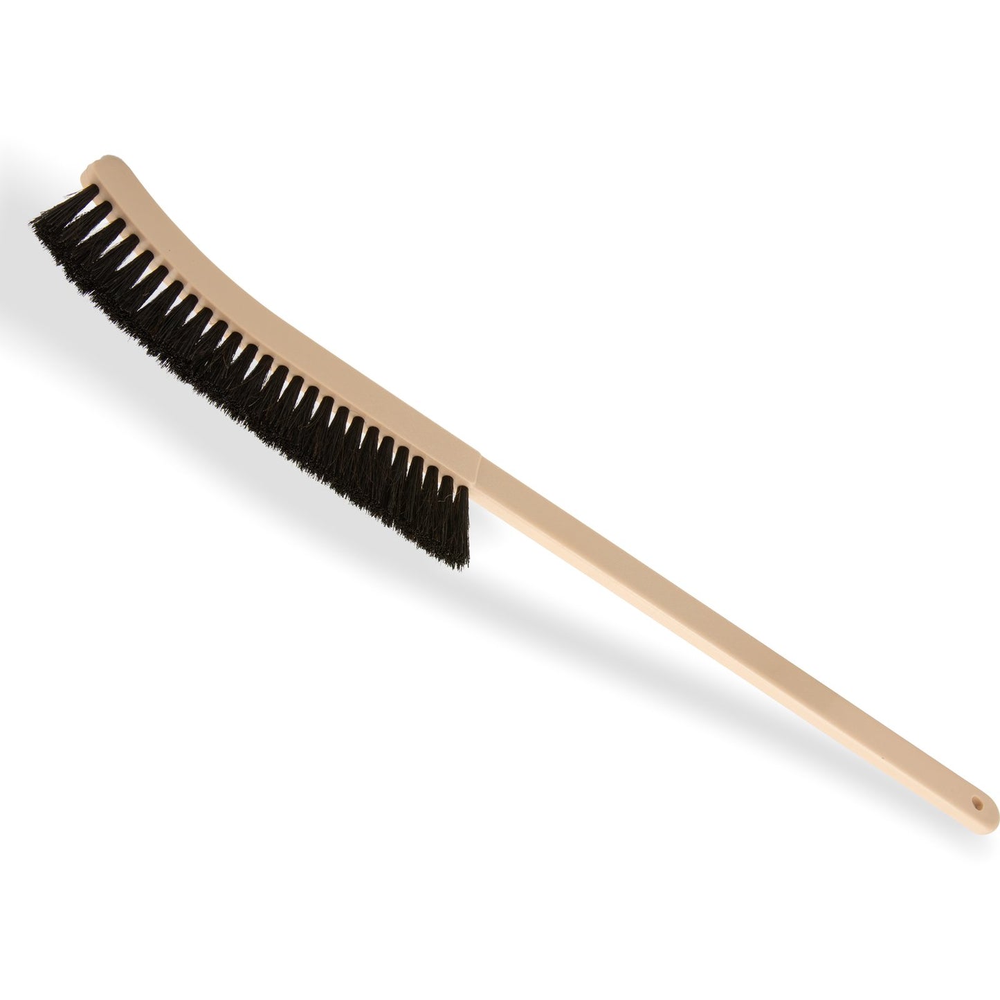 Carlisle 4541103 24" Black Narrow Radiator Brush with Horsehair-Polypropylene Bristles