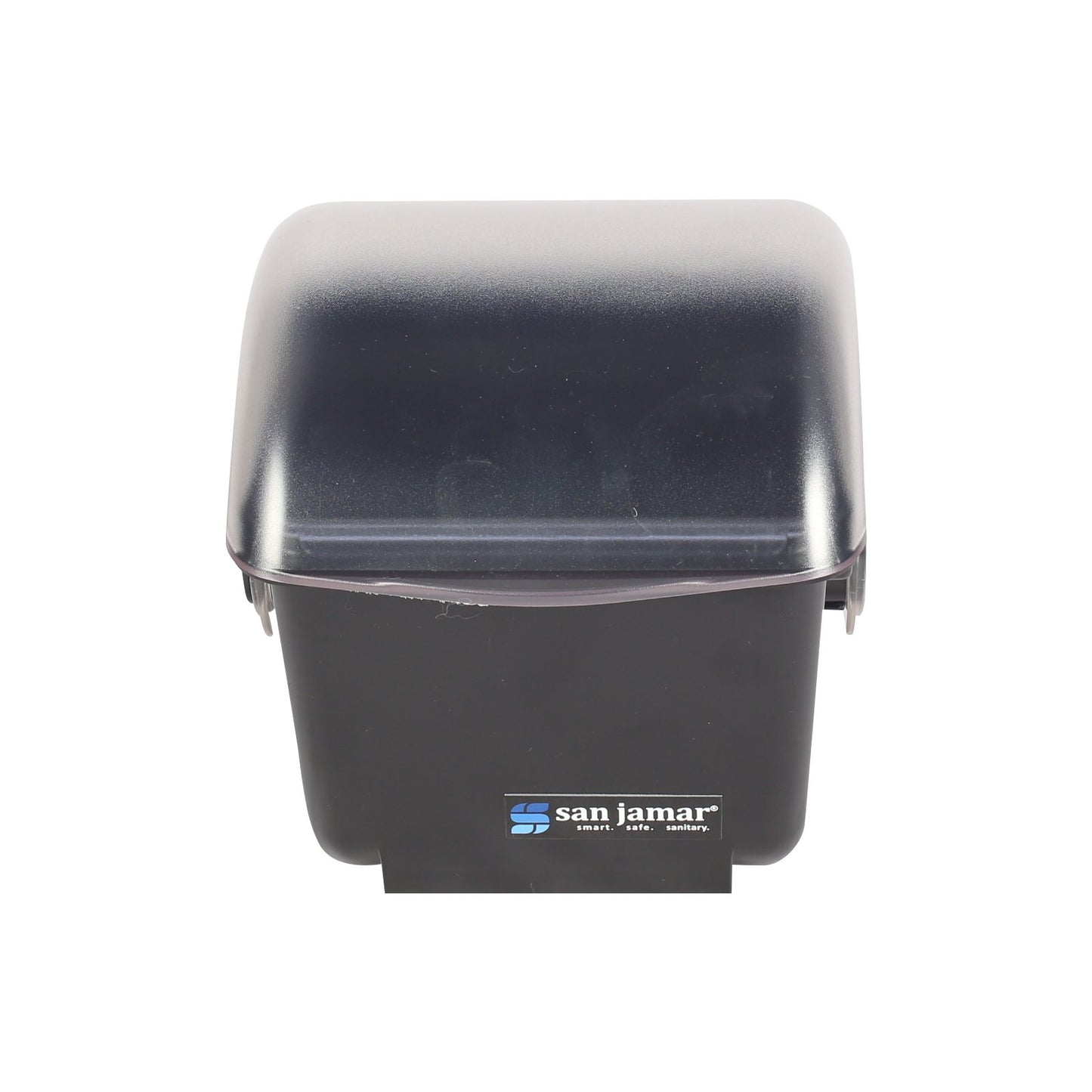 San Jamar BD2001 2 Qt Black Mini Dome Condiment Center