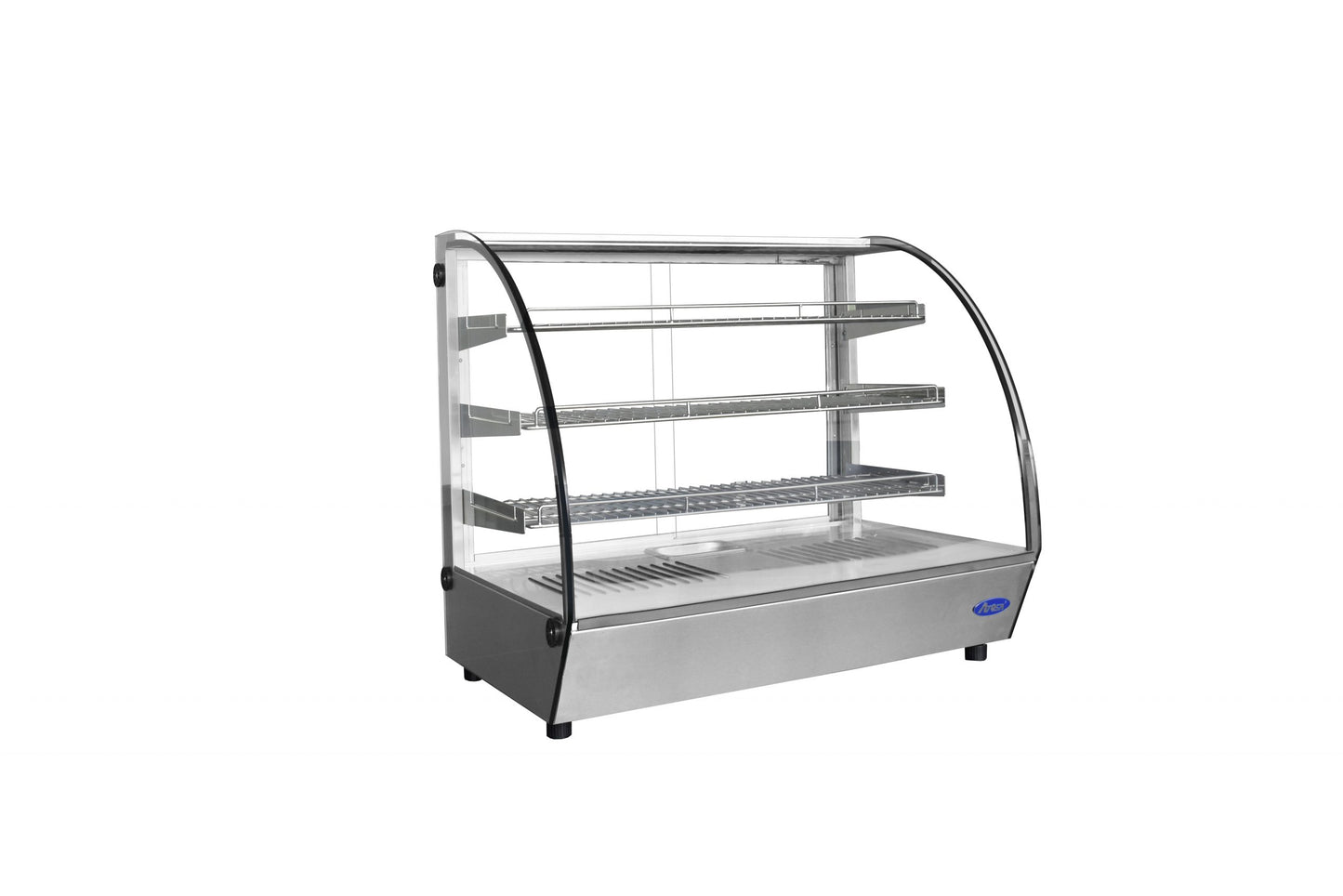 Atosa CHDC-44 4.4 Cuft Curved Countertop Heated Display
