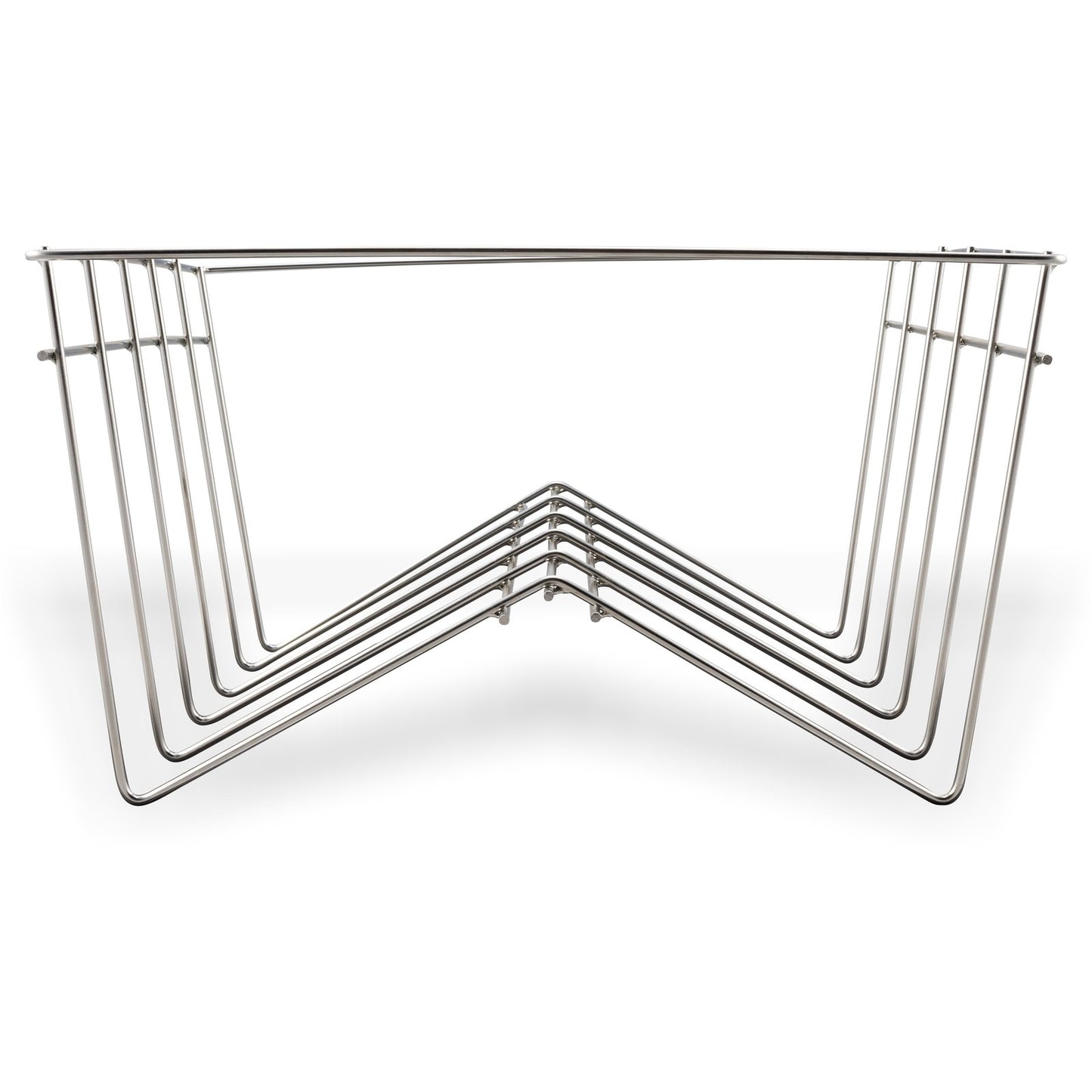 Dinex DX1173XC10 8" x 17.50" x 10.50" Stainless Steel Drying Cradle Insert for 1173 Series