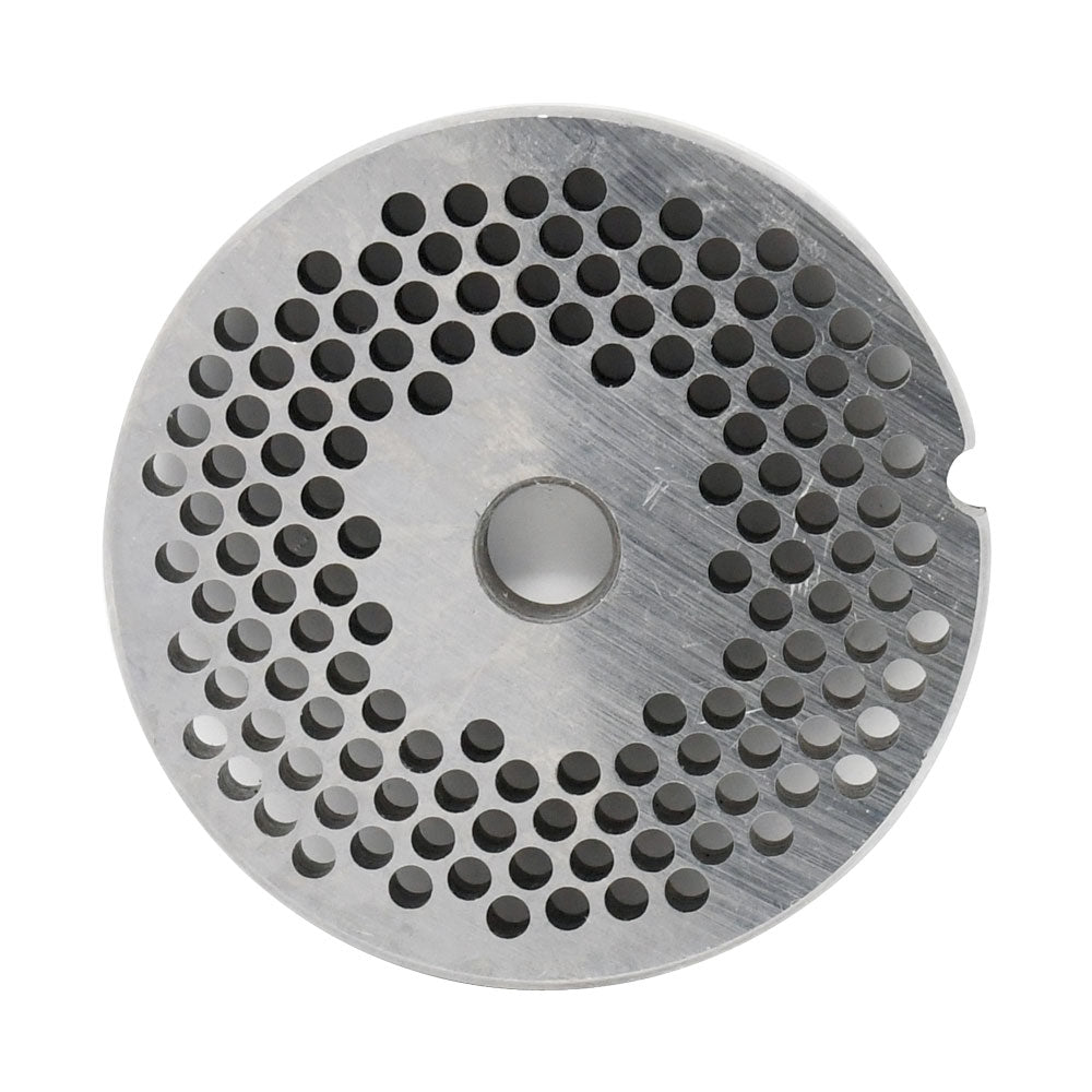 Omcan 11235 #12 One Notch/Round Carbon Steel Hubless Machine Plate, 3.5mm (1/8")