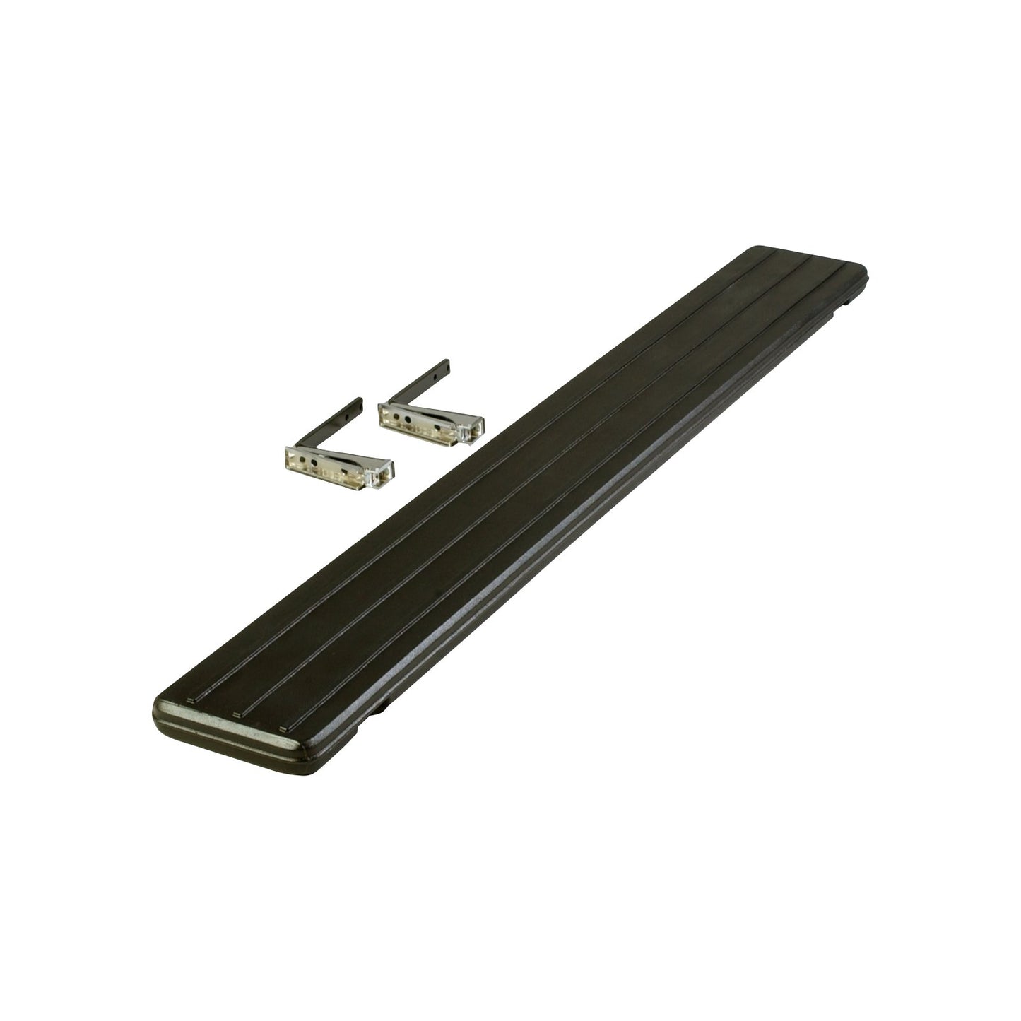 Carlisle 662103 6' Black Six Star Food Bar Tray Slide