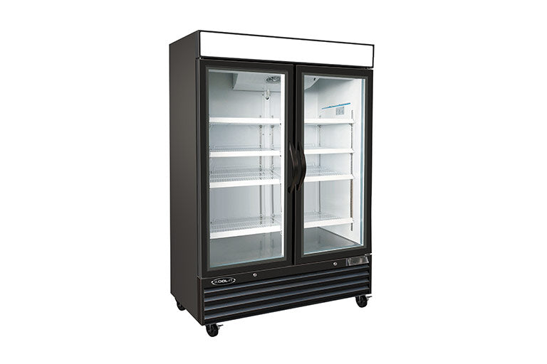 Kool-It KGF-48 54" Double Glass Door Merchandiser Freezer