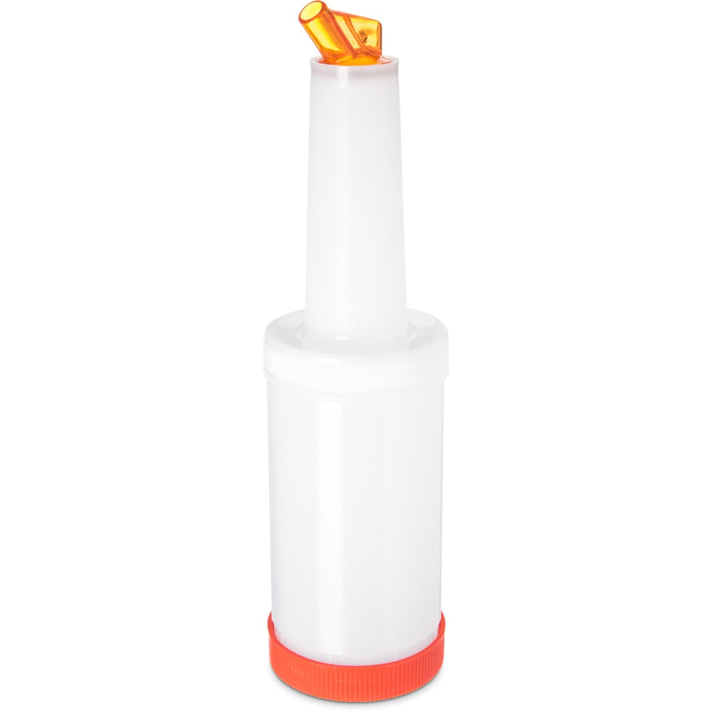 Carlisle PS601N24 32 oz/ Quart Orange Store N' Pour Complete Unit Bundle