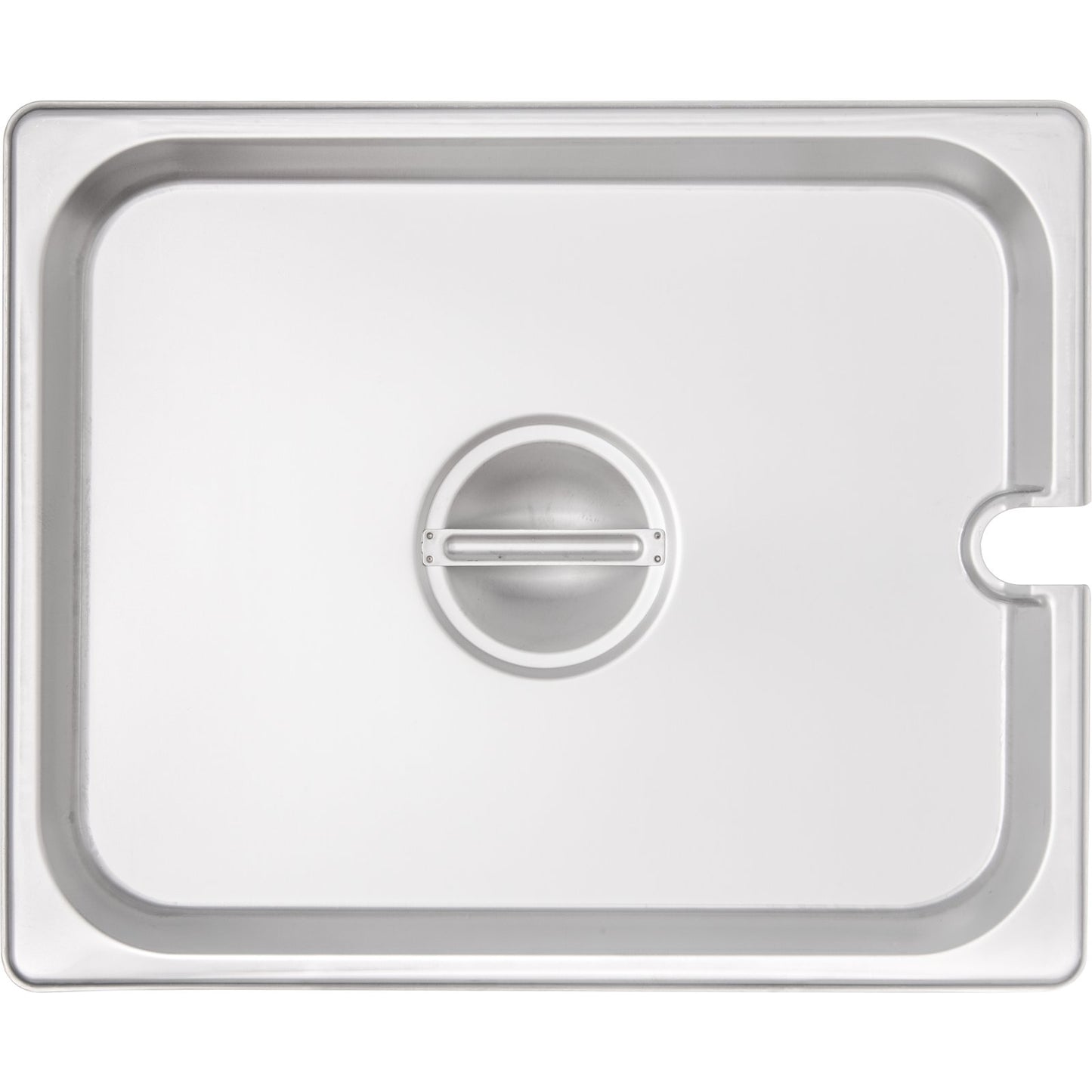 Carlisle 607120CS 1/2 Size Stainless Steel DuraPan Hotel Pan Slotted Handled Cover