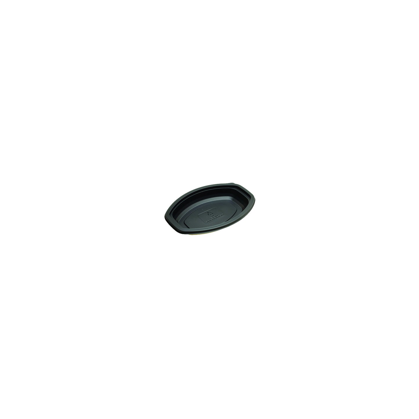 Proex DXMW916PBLK 16oz. Black Microwaveable Oval Casserole Container (250/cs)