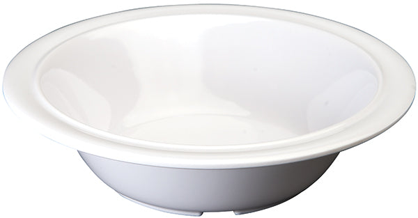 Winco MMB-12W 12 oz. White Melamine Soup/Cereal Bowls