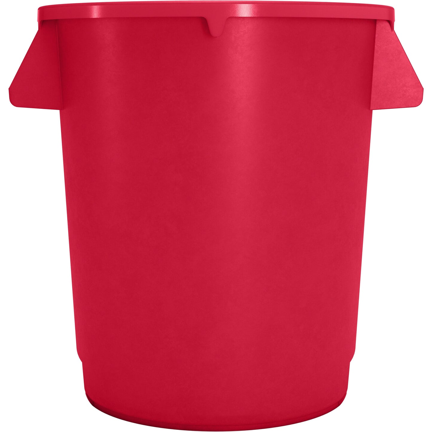 Sparta 84101005 10 Gallon Red Round Polyethylene Bronco Waste Bin Trash Container