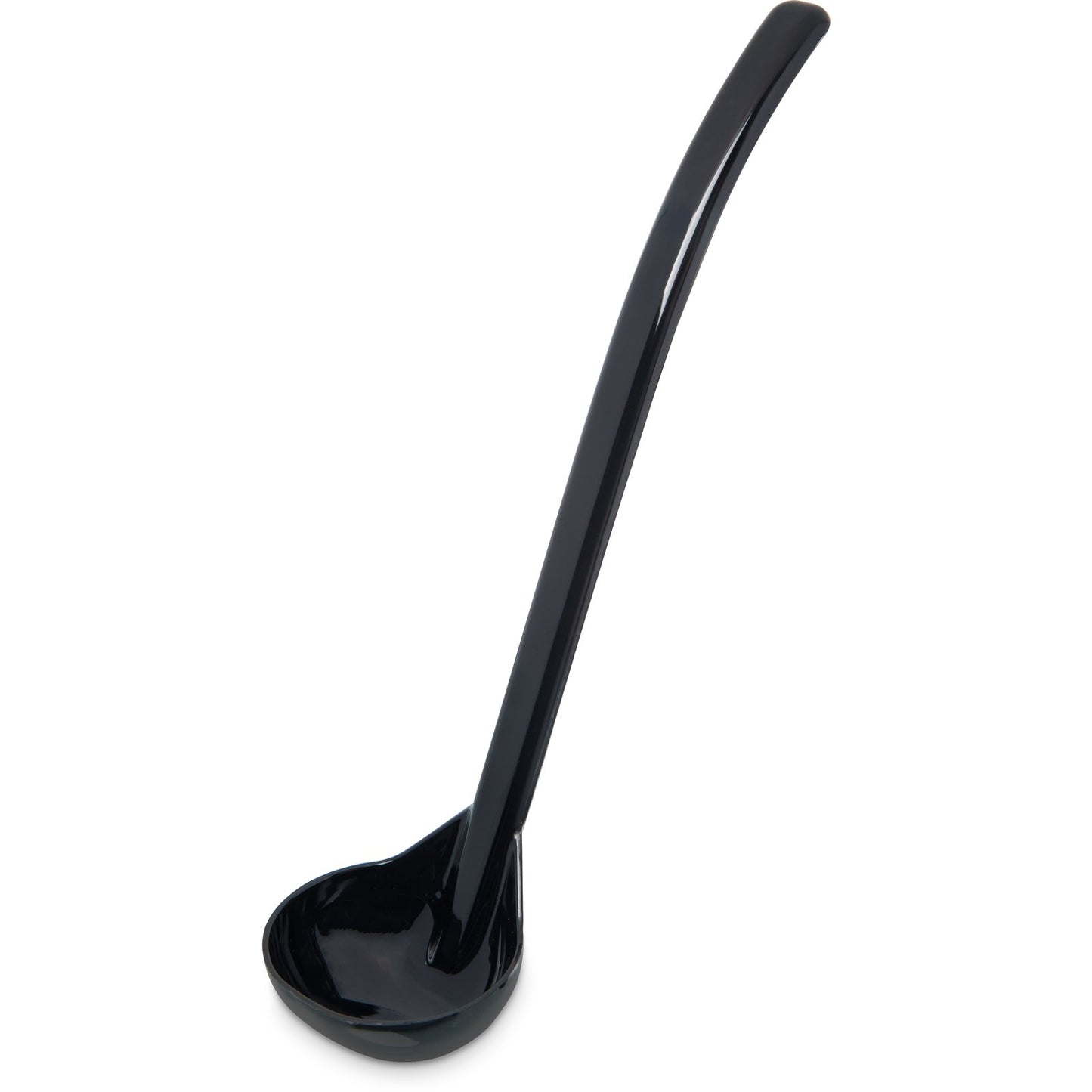 Carlisle 29503 9.5" Black Polycarbonate Carly Ladle