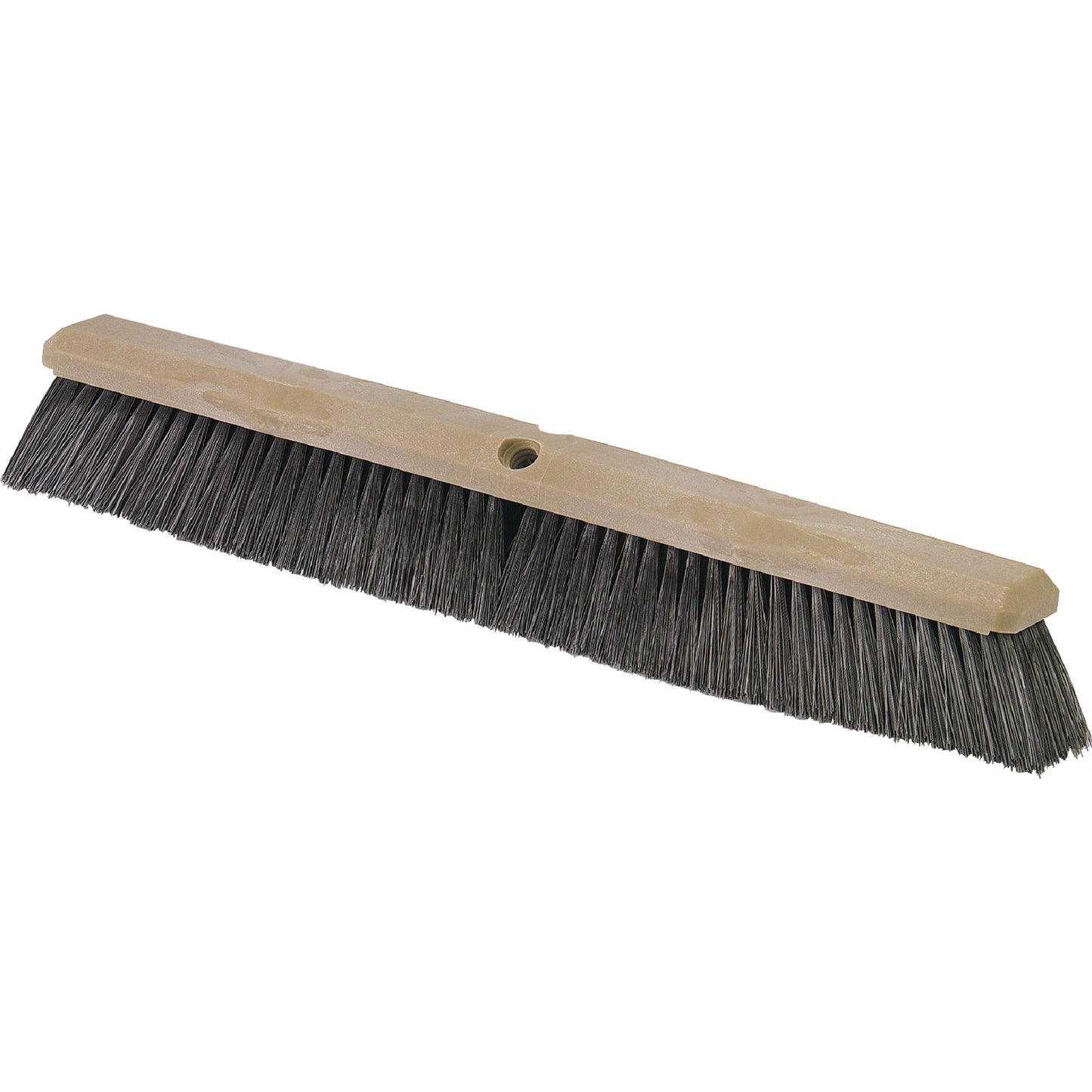 Carlisle 362208P2403 24" Flo-Pac Push Broom Head with Black Polypropylene Bristle