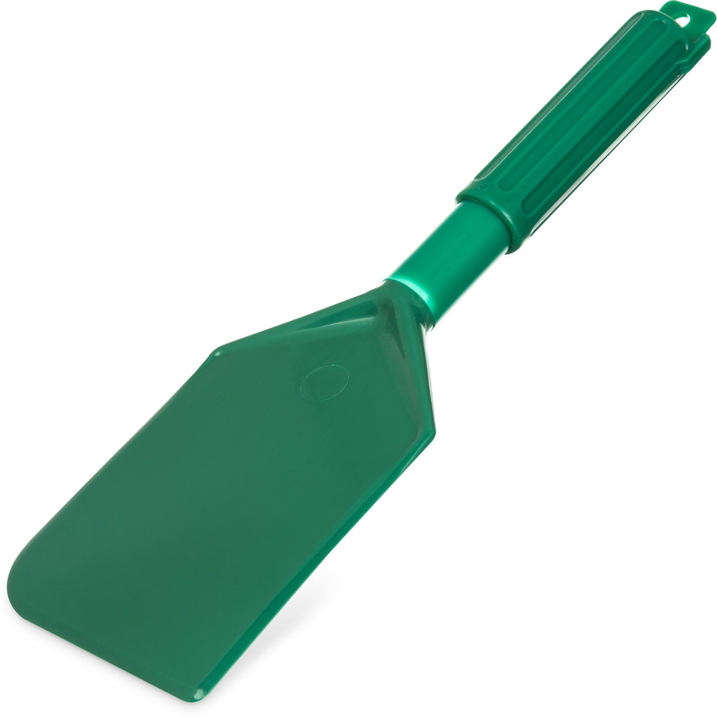 Carlisle 40350C09 13 1/8" Green Sparta Paddle with Nylon Blade and Polypropylene Handle