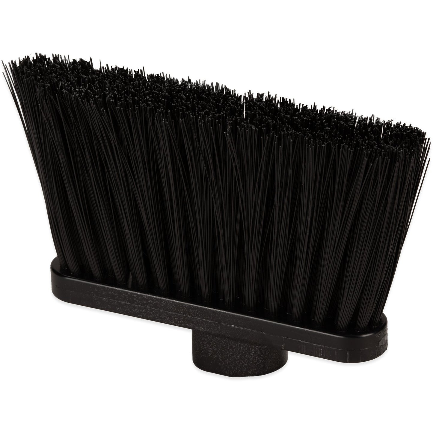 Carlisle 3686403 Black Duo-Sweep Duo-Sweep 11” Unflagged Broom with 48” Blue Metal Handle