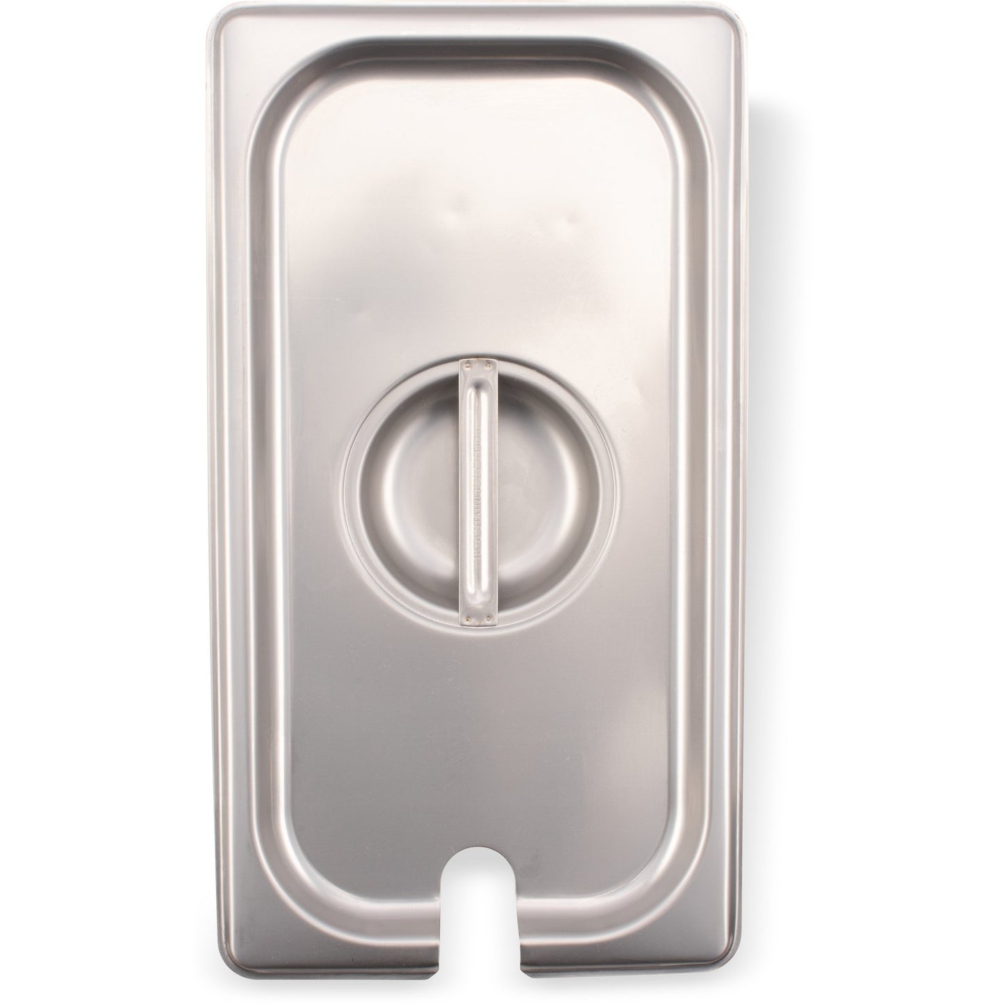 Carlisle 607130CS 1/3 Size Stainless Steel DuraPan Hotel Pan Slotted Handled Cover