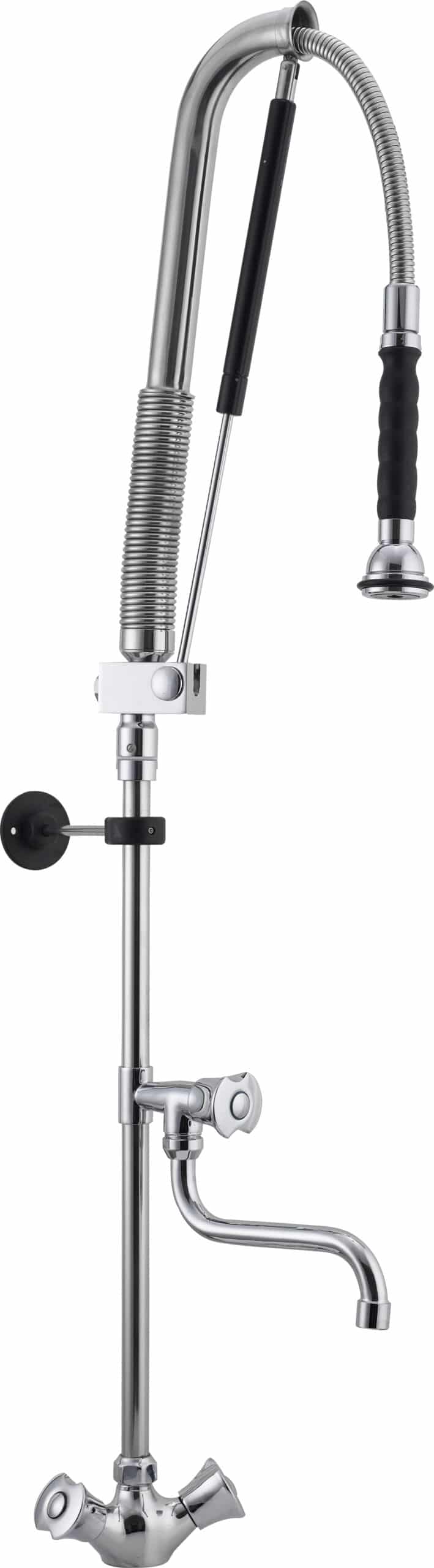 LIVA 105.021.038 Commercial Deck-Mount Pre-Rinse Faucet