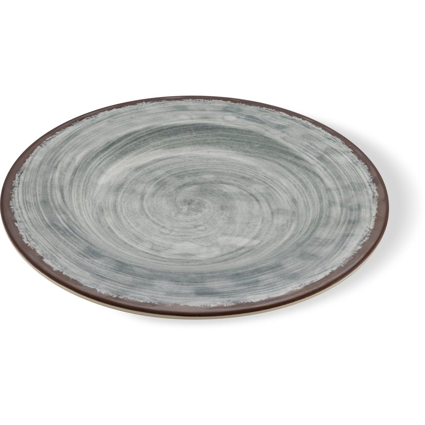 Carlisle 5400218 9" Smoke Mingle Melamine Dinner Plate