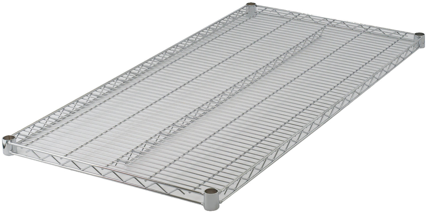 Winco VC-2454 24" x 54" Chrome-Plated Wire Shelf