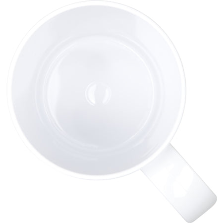 Carlisle 4306802 12 oz White Tritan Mug