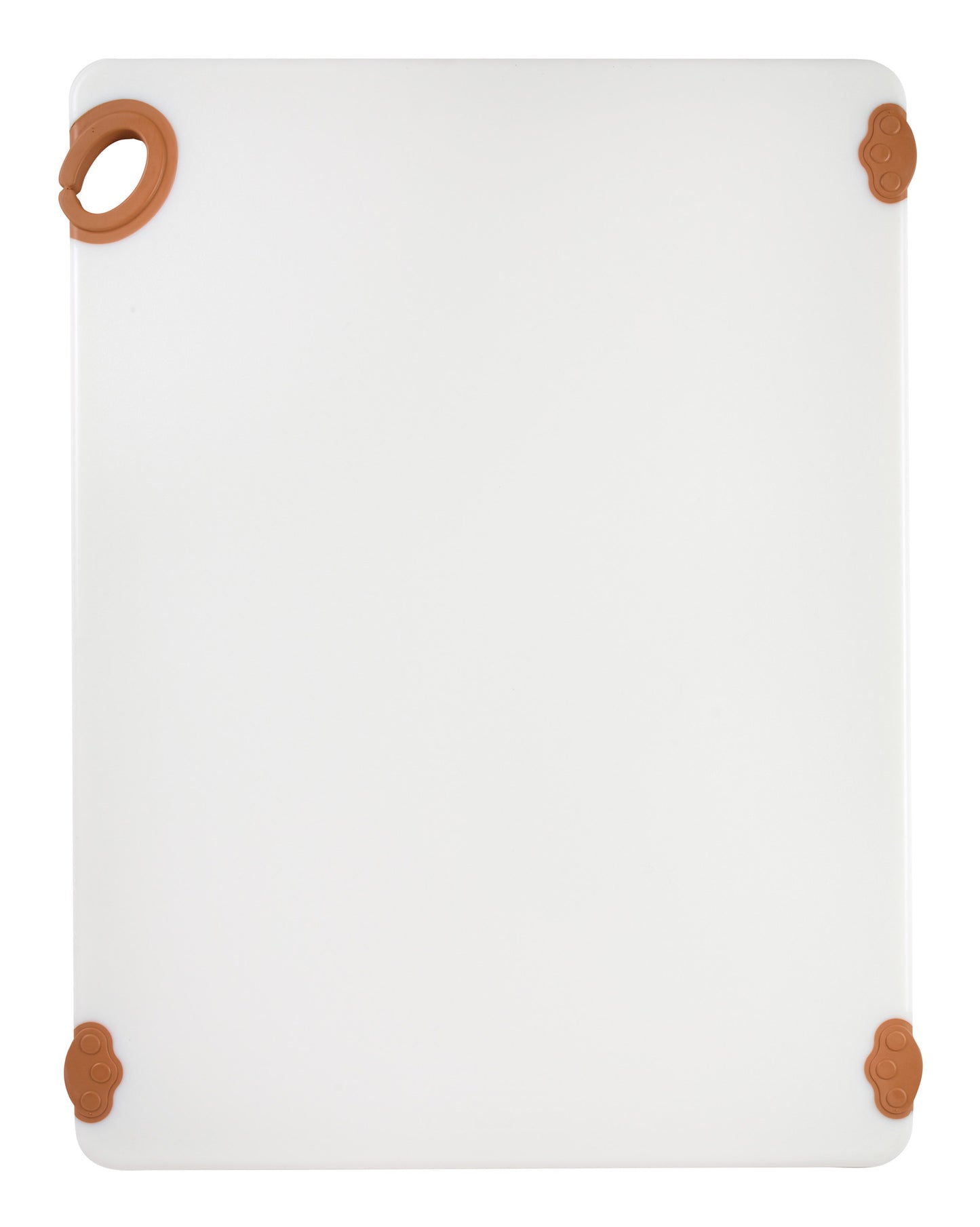 Winco CBN-1824BN 18"x24"x1/2" Brown Cutting Board with Hook