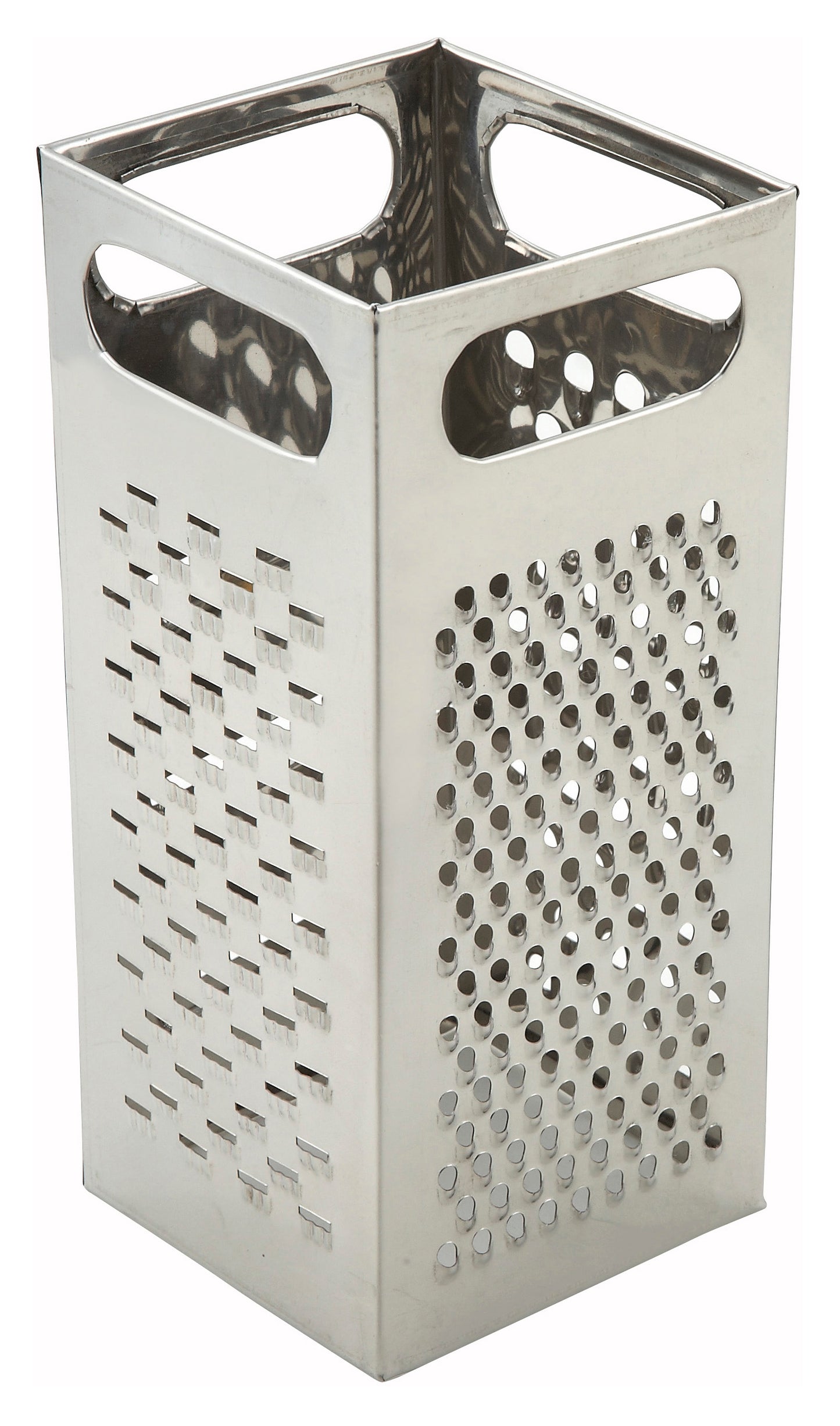 Winco SQG-4 9" x 4" Square Stainless Steel Box Grater