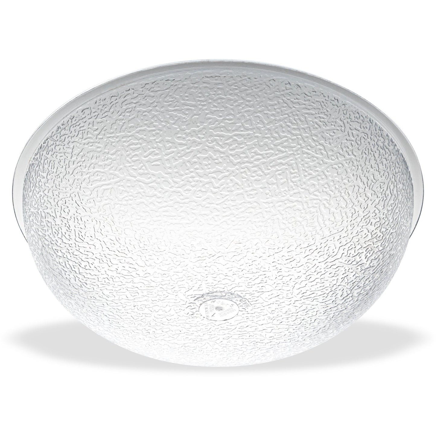 Carlisle 721007 3.1 Qt Clear Round Polycarbonate Pebbled Bowl