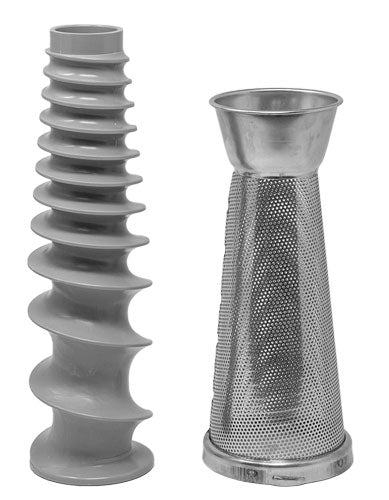 Omcan 30105 Manual Tomato Squeezer with Plastic Funnel And Drip