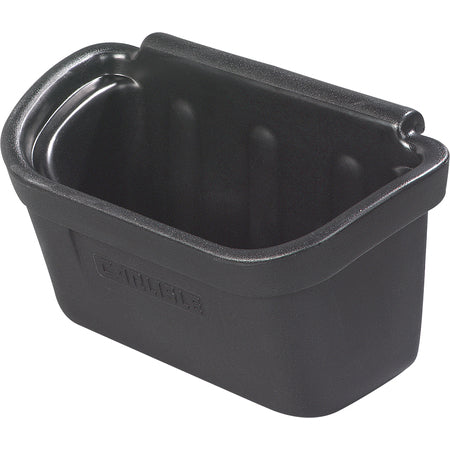 Carlisle CC11SH03 Black Polyethylene Bussing Cart Silverware Bin