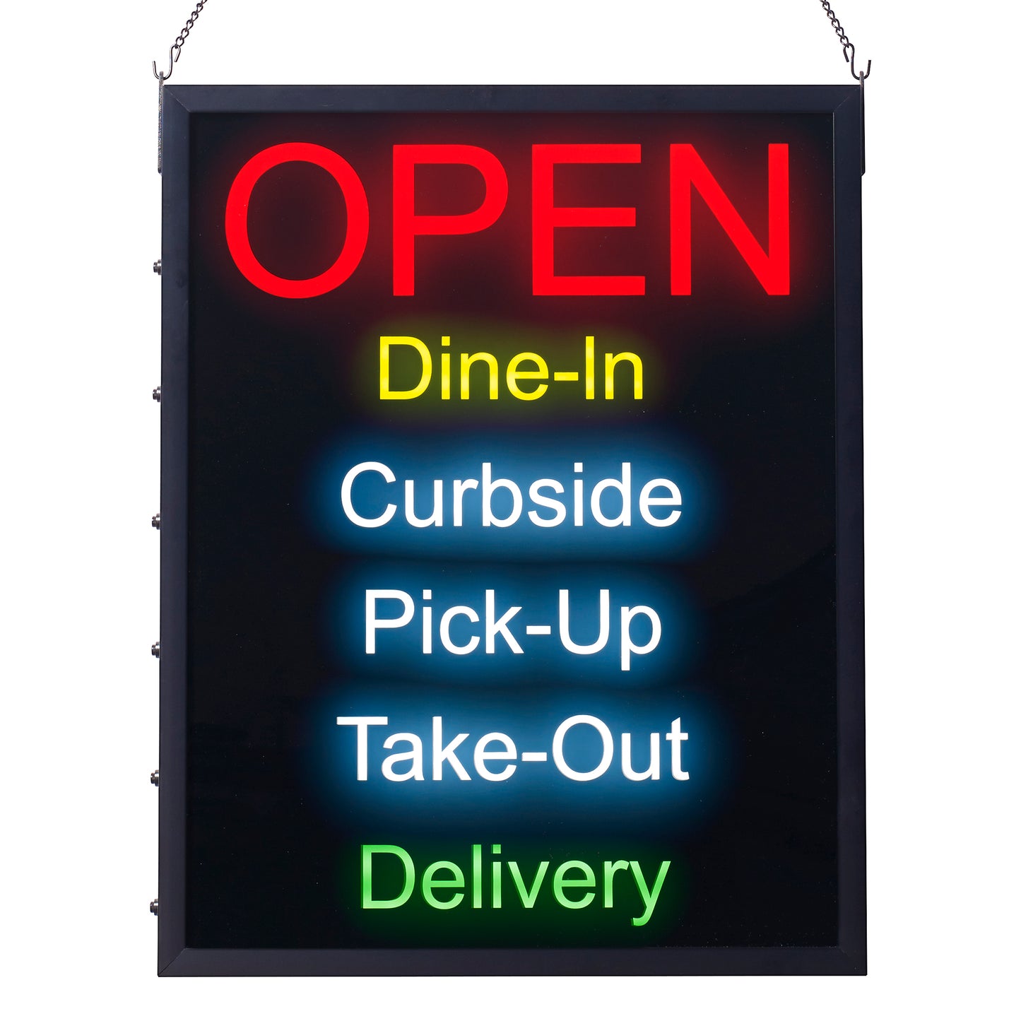 Winco LED-20 LED - "All-in-One" Open Sign