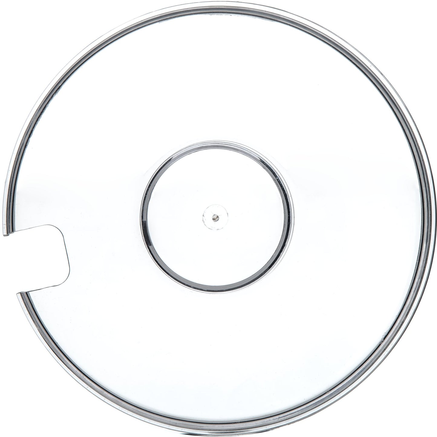 Carlisle CM103307 Clear Coldmaster Cold Crock Slotted Lid