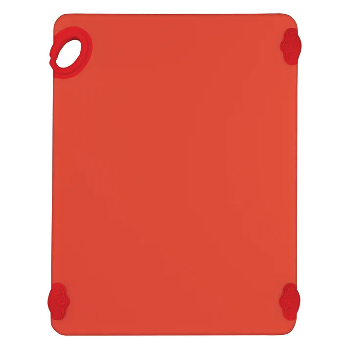 Winco CBK-1520RD 15" x 20" x 1/2" Red Cutting Board with Hook